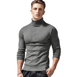 camisas de cuello de tortuga para hombre