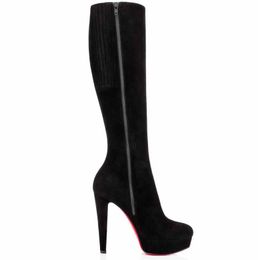 Venta al por mayor Botas Rojas Altas con un cupón de la promoción del 17  aniversario de DHgate | Dhgate