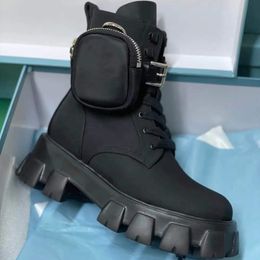 rubber sole platform boots
