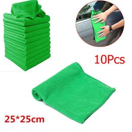 5/10x Soft Auto Car Microfiber Wash Cloth Cleaning Towels Hair Drying Duster HV 