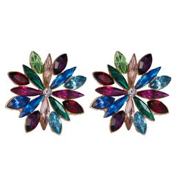 Femmes Argent 925 Rempli Prune Fleur Oreille ligne Fashion Tassel Pendants d'oreilles Femmes Argent 925 Rempli Prune Fleur Oreille ligne Fashion Tassel Pendants d'oreilles