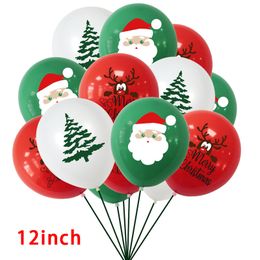 Feliz Navidad Ballon Lámina bannr Inflable Colgante de Decoración Fiesta De Navidad