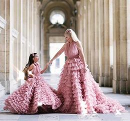 mother and daughter princess dress