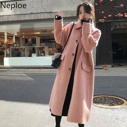 Casaco Women Winter Classic Simple Woolen Maxi Long Coat Female Robe Outerwear,Beige,L Casaco Women Winter Classic Simple Woolen Maxi Long Coat Female Robe Outerwear,Beige,L