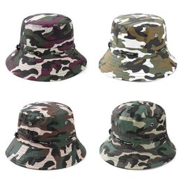 Sport Camouflage Bucket Hat Unisex Fishing Polyester Holiday Simple Travel Men Women Visor Camping Summer Sport Camouflage Bucket Hat Unisex Fishing Polyester Holiday Simple Travel Men Women Visor Camping Summer