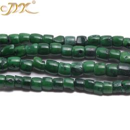 green coral beads