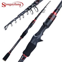 3.6-6.3 M Portable Telescopic Carbon Fiber Carp Spinning Fishing Rods Tackle GAU 3.6-6.3 M Portable Telescopic Carbon Fiber Carp Spinning Fishing Rods Tackle GAU