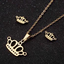 Pendientes De Joyería Femenina Retro Hechos A Mano De Crown Pendientes De Joyería Femenina Retro Hechos A Mano De Crown