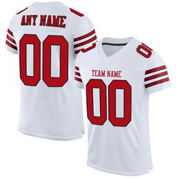 free kid games Canada - High Quality Football Jersey Stitch Your Name Number Free Design Stretch Football Game Sportswear for Men Women Kids Big size