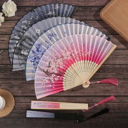 Wholesale 60 Pcs Chinese Silk Folding Bamboo Hand Fan Fans Art Handmade Flower Wholesale 60 Pcs Chinese Silk Folding Bamboo Hand Fan Fans Art Handmade Flower