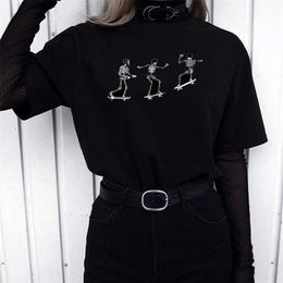skeletons on skateboards shirt