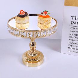 Soporte para pastel de bodas Crystal Decor Metal Cupcake Holder Crysta 