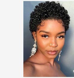 Buy Pixie Cut With Bangs Black Hair Online Shopping at DHgate.com