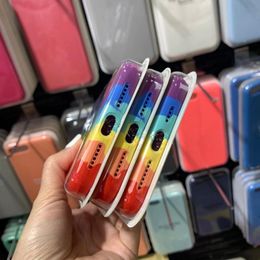 Para Teléfono Móvil Abatible Estuche Cubierta Arco Iris Patrón De Rayas-S5076 Para Teléfono Móvil Abatible Estuche Cubierta Arco Iris Patrón De Rayas-S5076