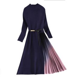 Buy Sweater One Piece Dress Women Online Shopping At Dhgate Com