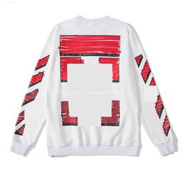 off white red jumper