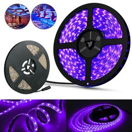 1M 3528 UV Ultraviolet 395nm 600 LED strip 120led/m SMD Light Black PCB 1M 3528 UV Ultraviolet 395nm 600 LED strip 120led/m SMD Light Black PCB