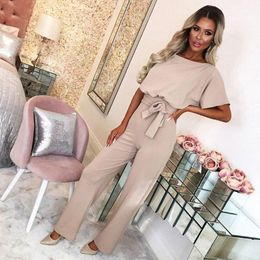 Mono De Mujer De Gasa Suelta De Ocio Sólido Elegante Mono De Mujer De Gasa Suelta De Ocio Sólido Elegante