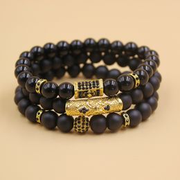 Hyhoney Pareja Joyería Hombre Pulsera Energía 6 Mm Cuentas Hyhoney Pareja Joyería Hombre Pulsera Energía 6 Mm Cuentas