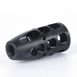 .308 M18x1RH Thread Stainless Muzzle Brake For 7.62Compensator Device Nut+Washer