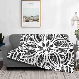 Home/Travel/Camping Applicable Moslion Soft Cozy Throw Blanket Black White Birch Tree Fuzzy Warm Couch/Bed Blanket for Adult/Youth Polyester 30 X 40 Inches 