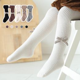 High Elasticity Girl Cotton Knee High Socks Uniform Bow Skull Women Tube Socks High Elasticity Girl Cotton Knee High Socks Uniform Bow Skull Women Tube Socks