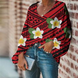 Blusas Mujeres Tops Sueltos Con Estampado De Flores Clásicas Blusas Mujeres Tops Sueltos Con Estampado De Flores Clásicas