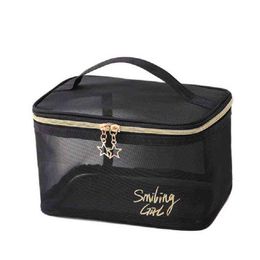 small black cosmetic bolsa