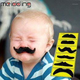 White Funny Mustache Fake Beard Eyebrows Children Creative Party Cosplay Costume 