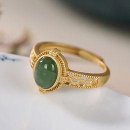 Wantme Vintage Geometría Hueca Verde Circonio Mujer Anillo Wantme Vintage Geometría Hueca Verde Circonio Mujer Anillo