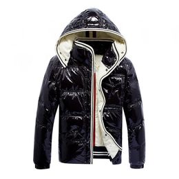 mens shiny bubble jackets
