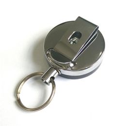 Einziehbare Schlüsselkette Recoil Einfach zu ziehen Schlüsselring Gürtel/