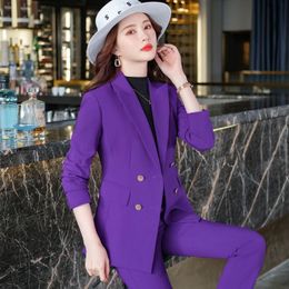 purple formal jacket