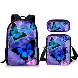 butterfly school bag