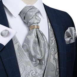 silver wedding waistcoat