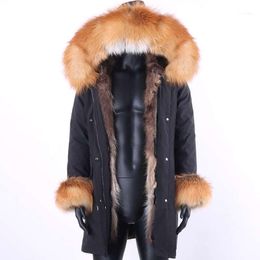 YYG Mens Winter Faux Fur Collar Slim Thickened Down Quilted Coat Outerwear 