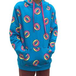 Blue donut hoodie