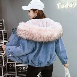 spring winter denim jacket