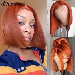 Köp grossist Ginger Bob Lace Front Wig i Bulk från Kina 