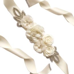 Cinturon De Dama Boda Nupcial Flor Cinturón Cinturón Hecho Cinturon De Dama Boda Nupcial Flor Cinturón Cinturón Hecho