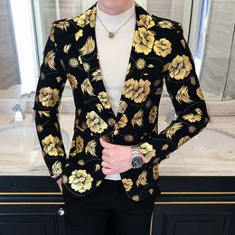 gold suit jacket