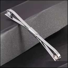 Charm Men Metall Krawattenklammer Bar Verschluss Krawatte Pin Einzigartige F 