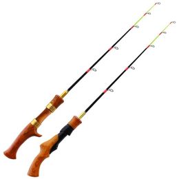 1Pc Winter Fishing Rods Ice Fishing Reels Tackle Spinning Rods Pole 60/80/100cm