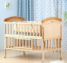solid wood baby crib