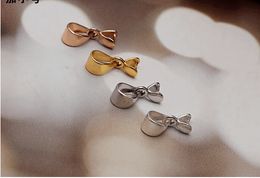 Moda Pendientes resultados 925 Plata//Oro pellizco Bale Gancho earwire 10-20PCS//lot