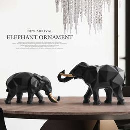 2 Pairs of Desktop Decoration Elephant Statue Home Ornament Delicate Crafts for Home Office Wedding 2 Pairs of Desktop Decoration Elephant Statue Home Ornament Delicate Crafts for Home Office Wedding