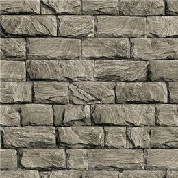 48"x60" Gray Brick Stone Textured Vinyl Background Wall Sticker Wallpaper BIR02 48"x60" Gray Brick Stone Textured Vinyl Background Wall Sticker Wallpaper BIR02