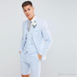 Fitty Lell Men Suit 2 Piece Groom Tuxedo with Short Pants Fashion Business Mens Summer Wear Suits Sets Fitty Lell Men Suit 2 Piece Groom Tuxedo with Short Pants Fashion Business Mens Summer Wear Suits Sets