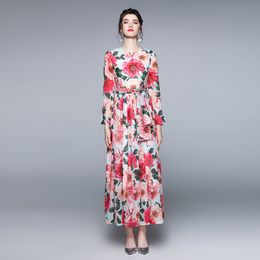 chiffon long frock
