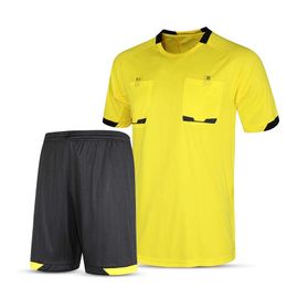 Kelme Soccer Referee Jersey with Short Professional Football Judge Uniforms